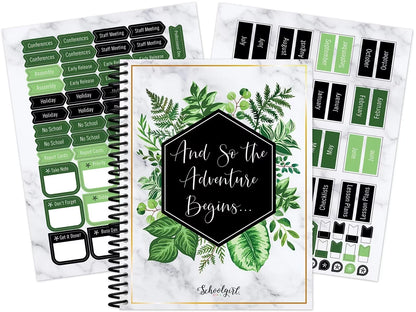 Simply Boho Lesson Plan & Record Book - US 6674