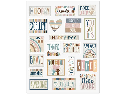 Everyone Is Welcome Motivational Stickers - US 6169