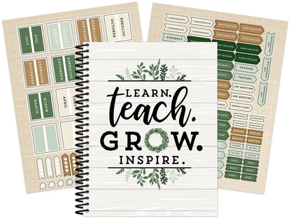 Farmhouse Lesson Plan Book - US 6595