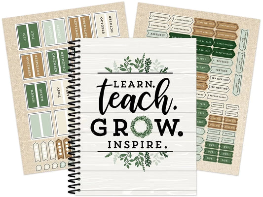 Farmhouse Lesson Plan Book - US 6595