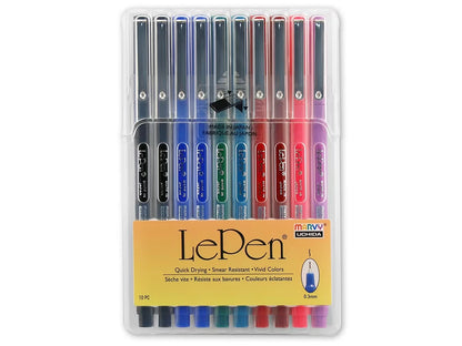Le Pen® Basic Pens - Set of 10 - US 6948
