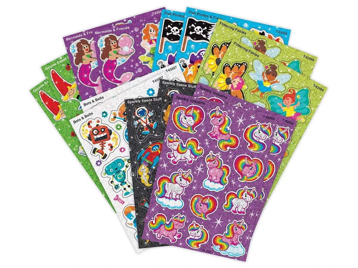 Just Imagine Sparkle Stickers - Variety Pack - US 5944
