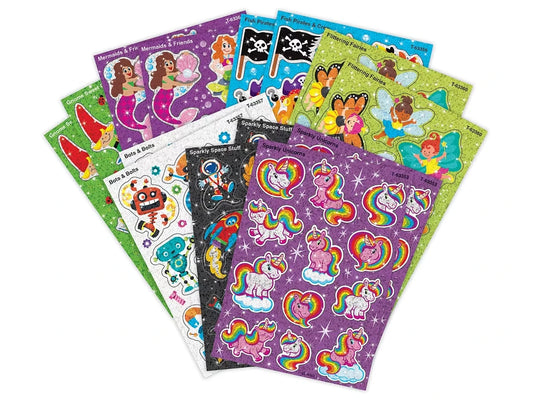 Just Imagine Sparkle Stickers - Variety Pack - US 5944