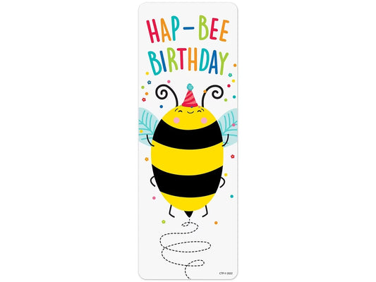 Hap-Bee Birthday Bookmarks - US 9060