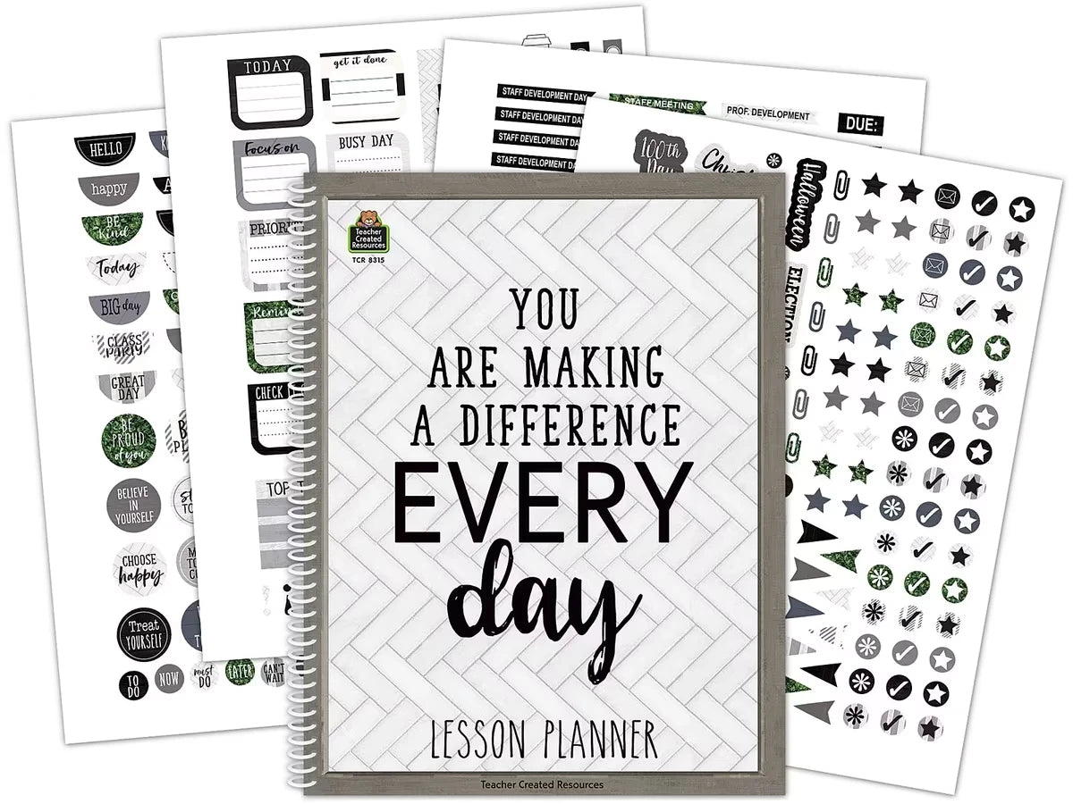 Modern Farmhouse Lesson Plan Book - US 5074
