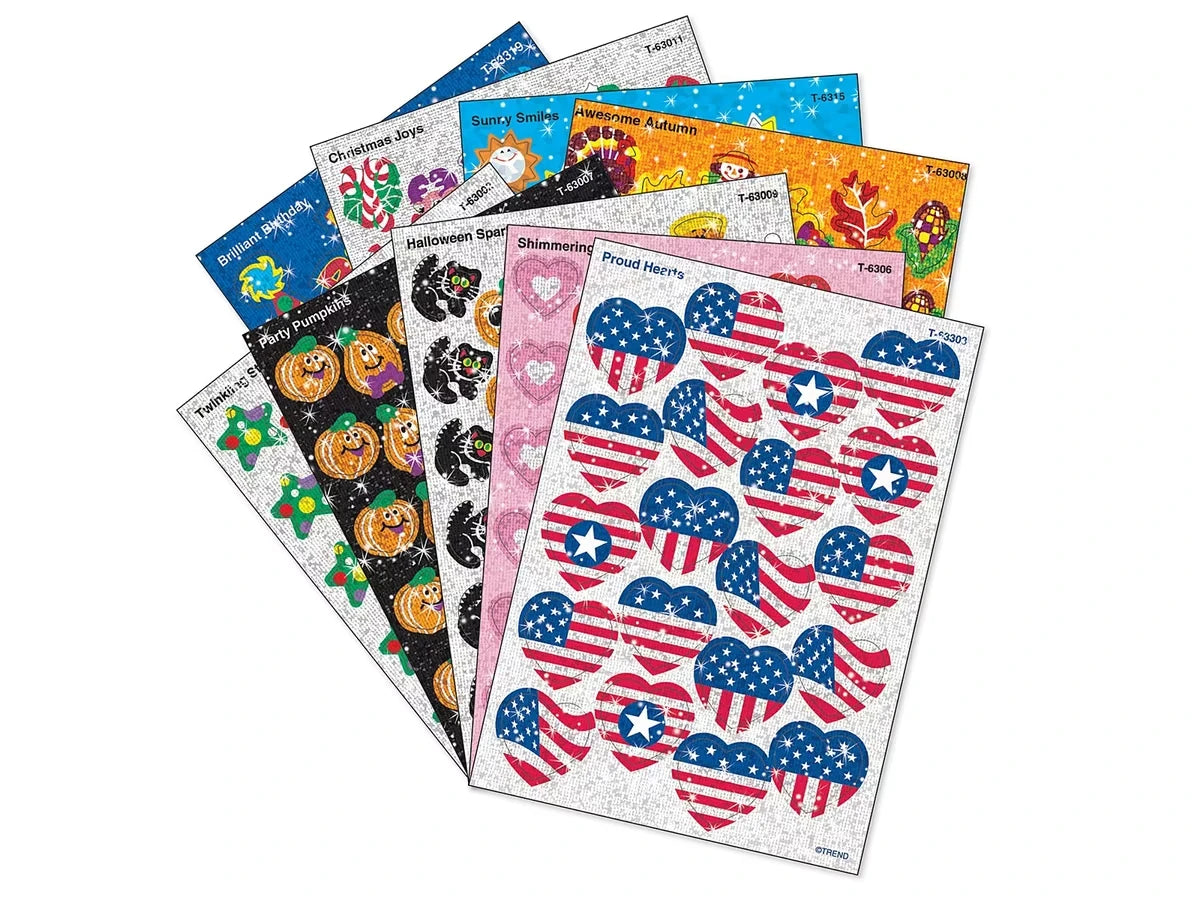 Holiday Celebration Stickers - Variety Pack - US 2931