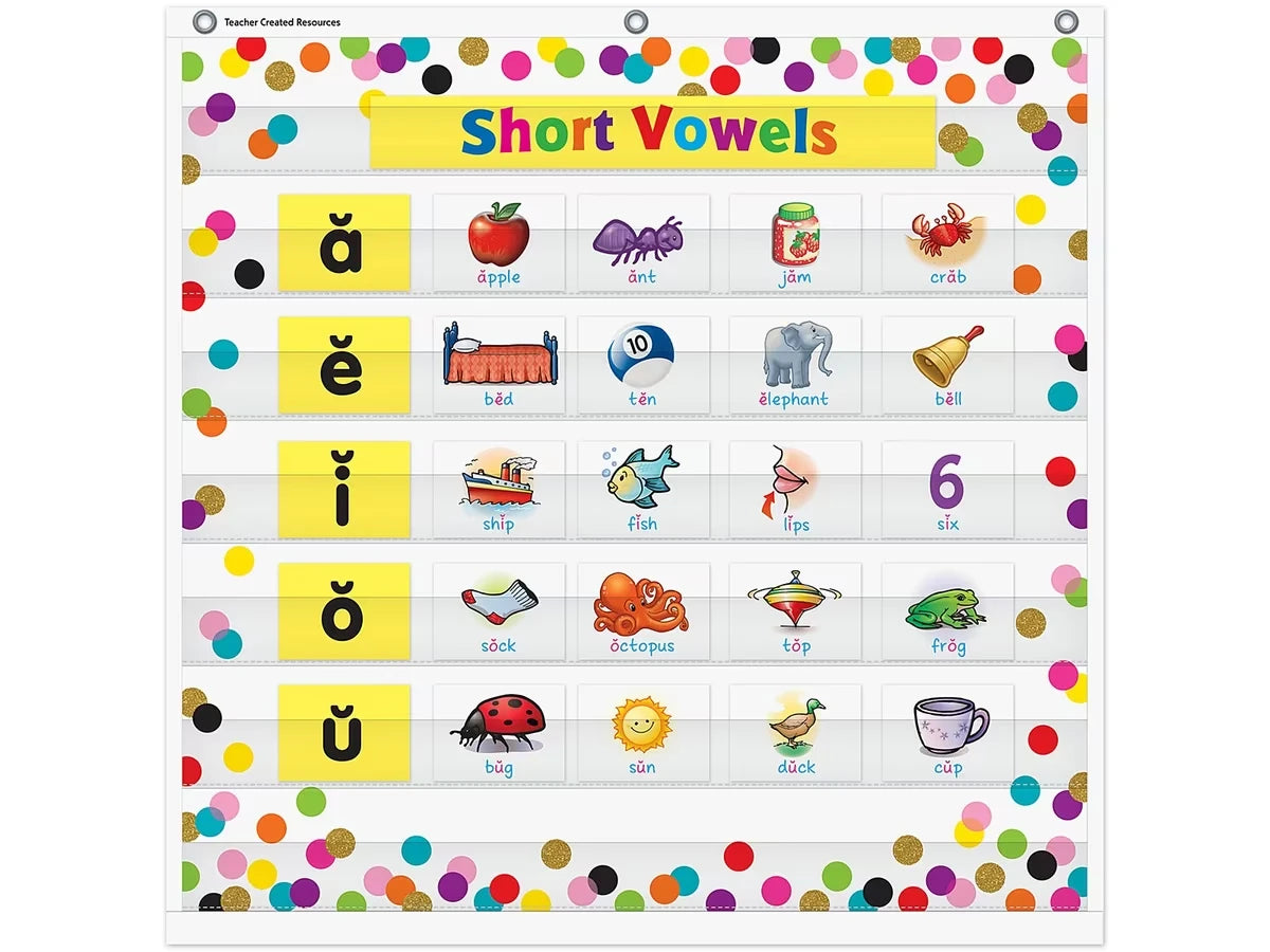 Confetti Small Pocket Chart - US 5703