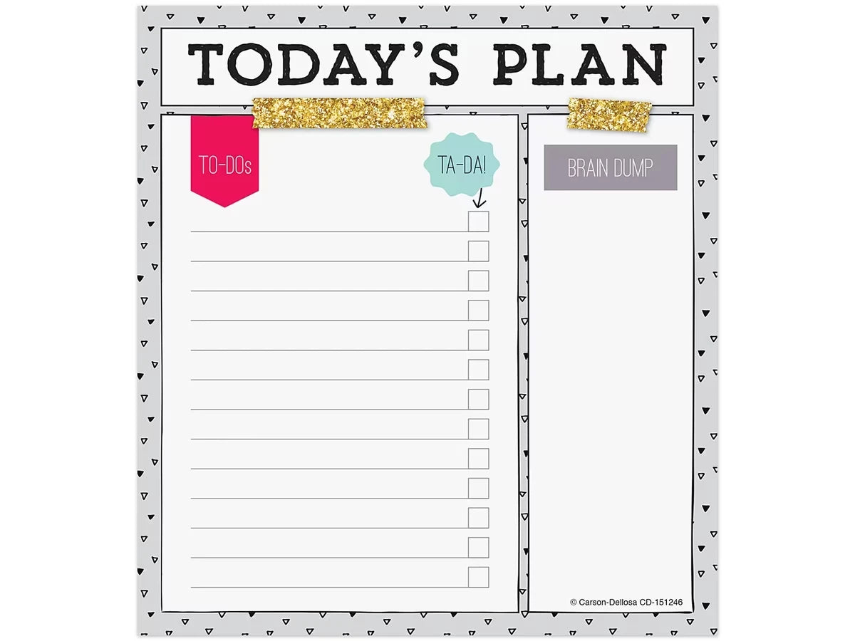 Today’s Plan Notepad - US 4973