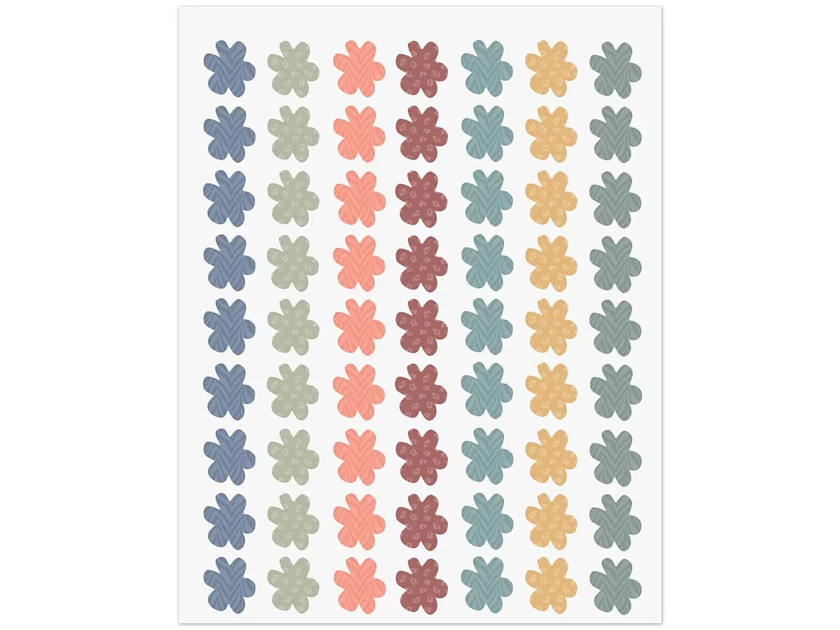 Wonderfully Wild Flower Mini Stickers - US 9780