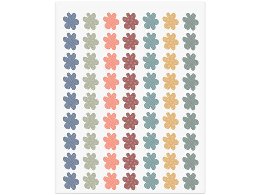 Wonderfully Wild Flower Mini Stickers - US 9780