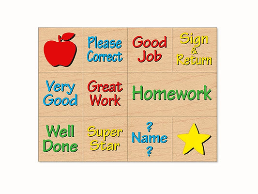 Messages from Your Teacher Stamps - US 1838