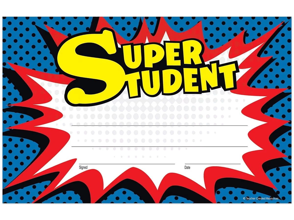 Superhero Super Student Awards - US 1008