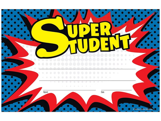 Superhero Super Student Awards - US 1008