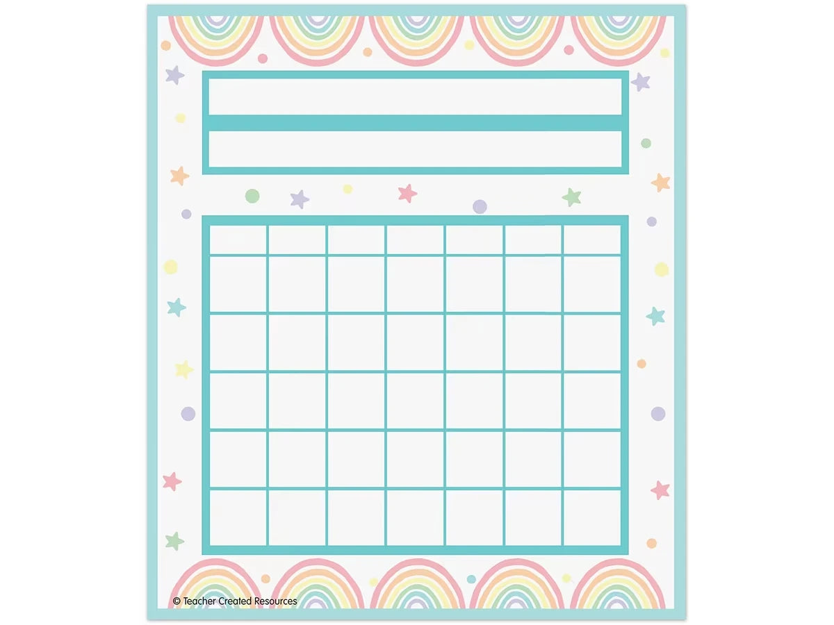 Pastel Pop Mini Incentive Charts - US 2489