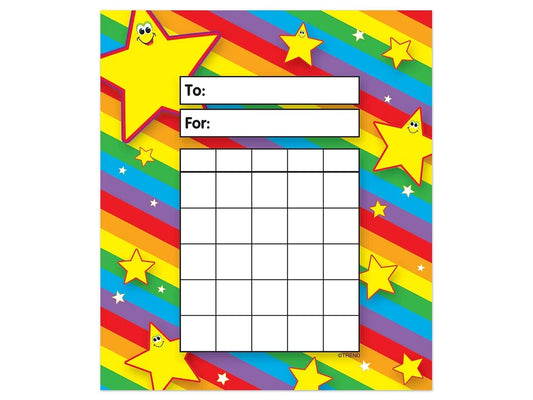 Rainbow & Star Mini Incentive Charts - US 3840