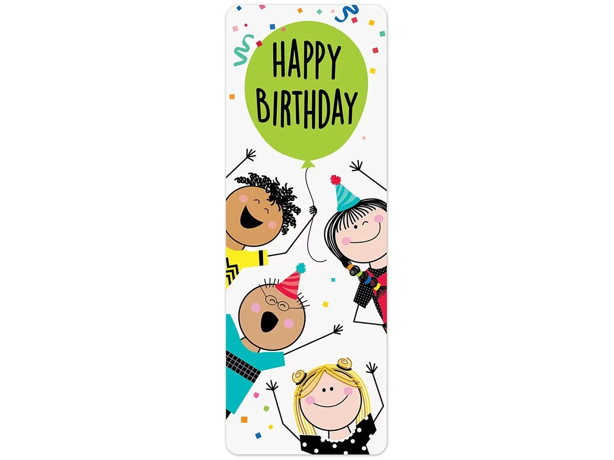 Stick Kids Birthday Bookmarks - US 3213