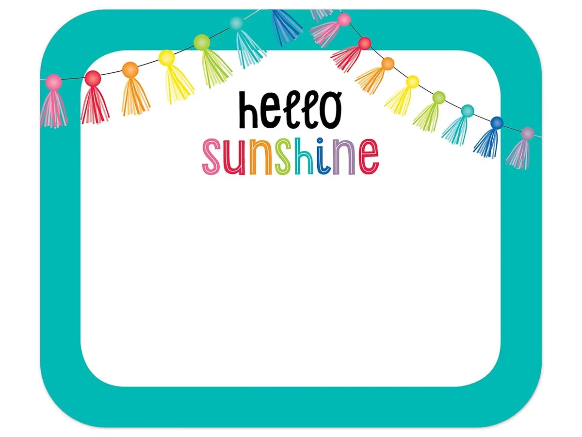Hello Sunshine Name Tags - US 8016