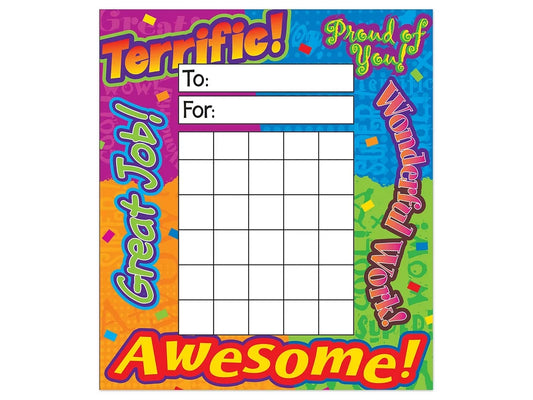 Motivational Mini Incentive Charts - US 6798