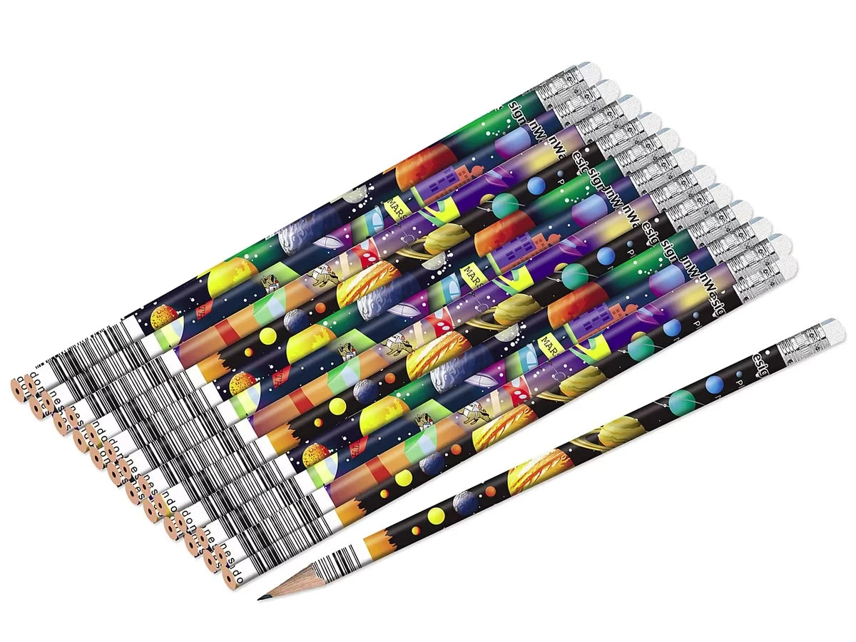 Space Adventure Pencils - Set of 24 - US 6058