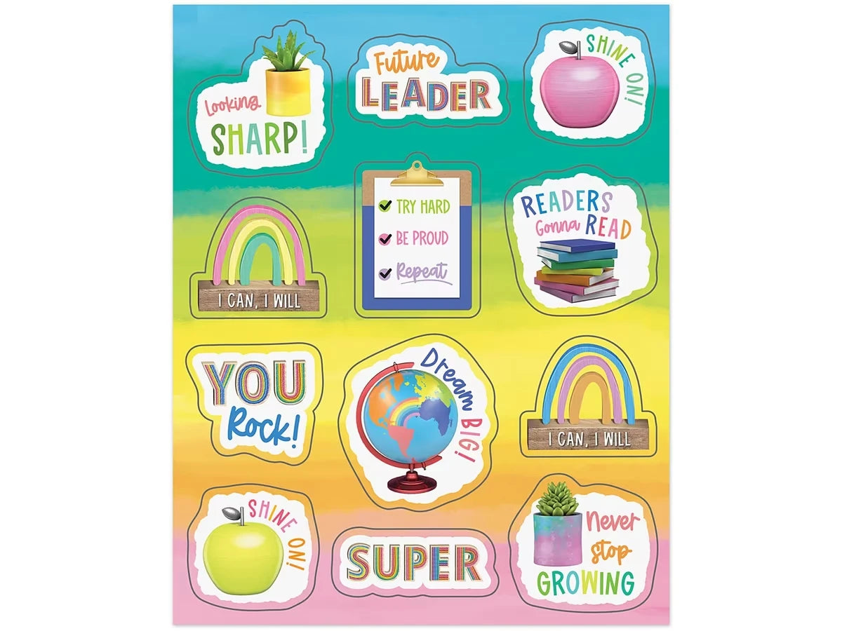 Creatively Inspired Motivational Stickers - US 8849