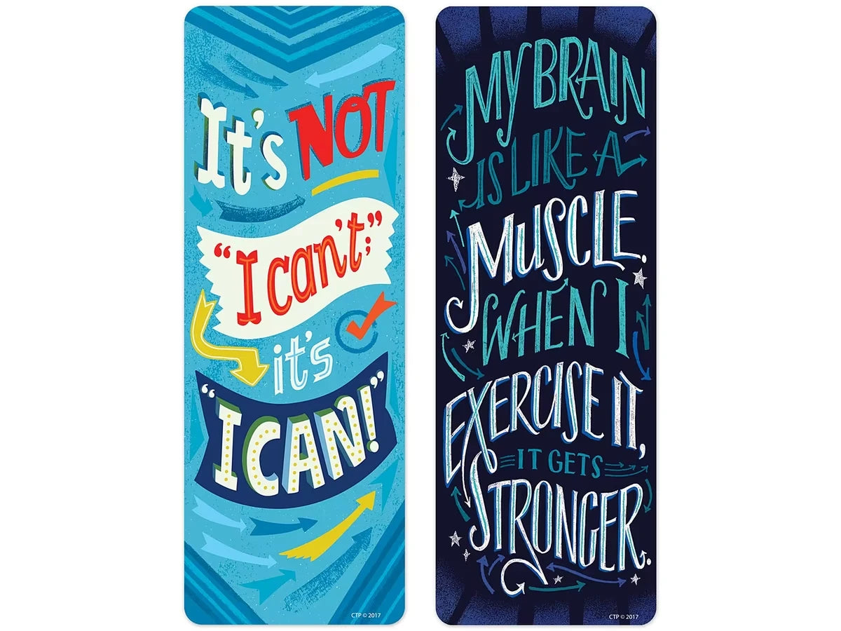 Growth Mindset Bookmarks - US 9569