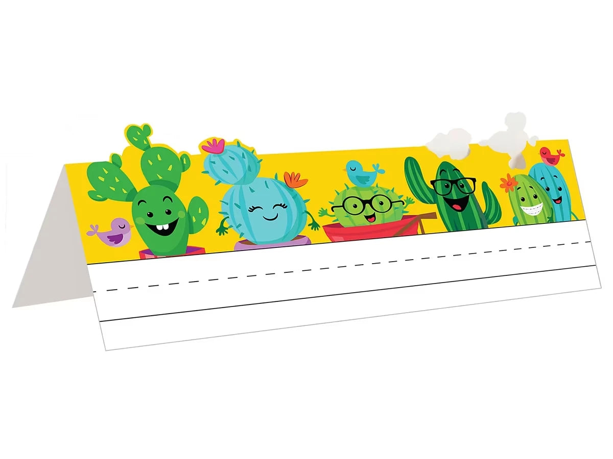 Sharp Bunch Tented Nameplates - US 6680