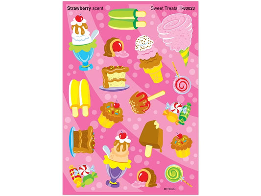 Sweet Treat Strawberry-Scented Stickers - US 6237