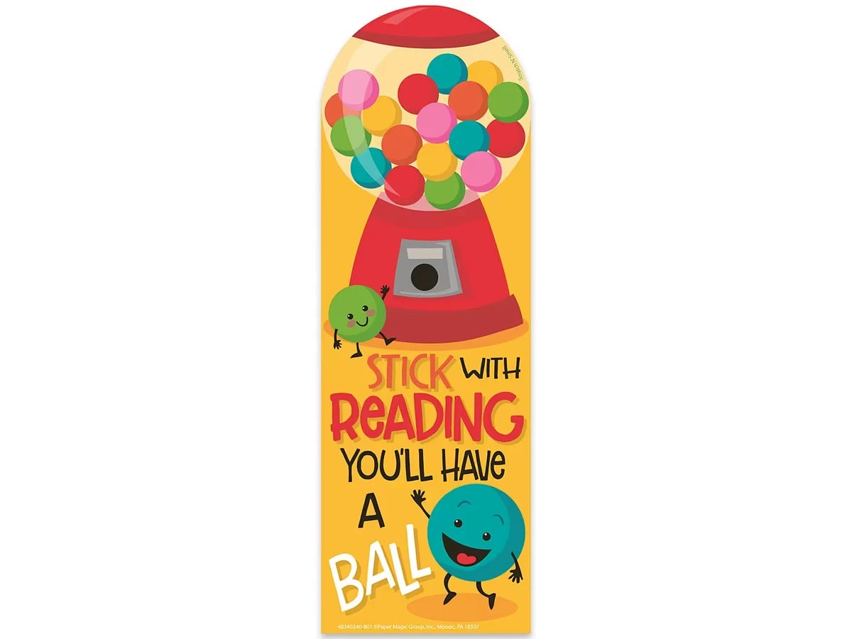 Bubble Gum-Scented Bookmarks - US 2555