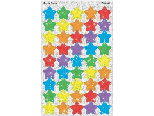 Sparkling Star Stickers - US 6675