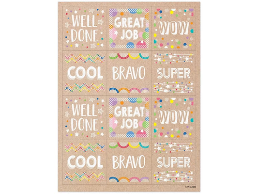 Krafty Pop! Motivational Stickers - US 7475