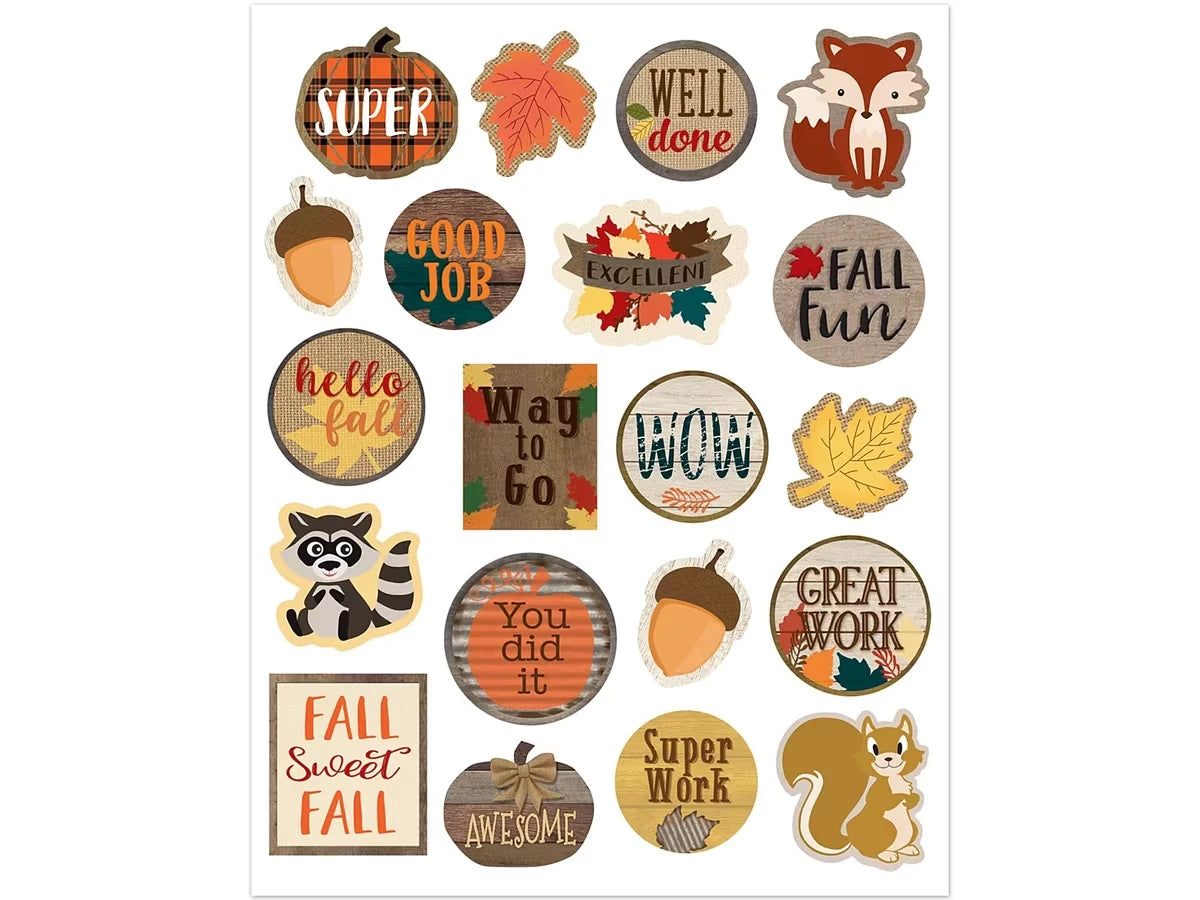 Home Sweet Classroom Fall Motivational Stickers - US 1475