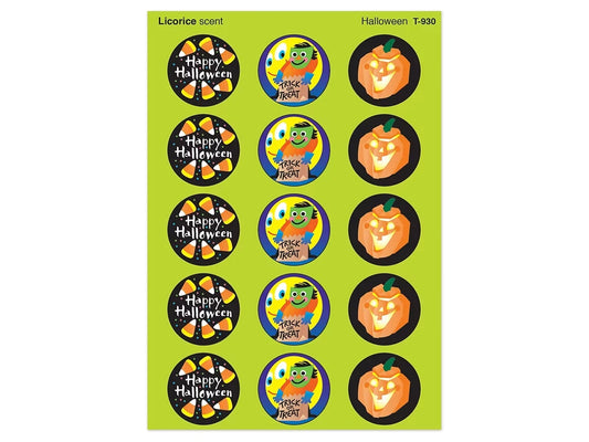 Halloween Licorice-Scented Stickers - US 8186