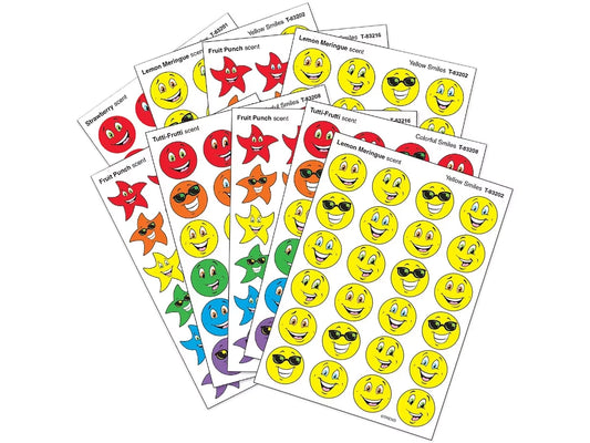 Smiley Face Scented Stickers - Variety Pack - US 3173