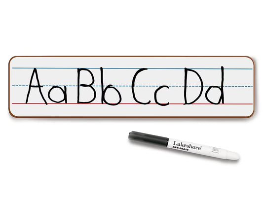 Single Line Write & Wipe Board - US 6584