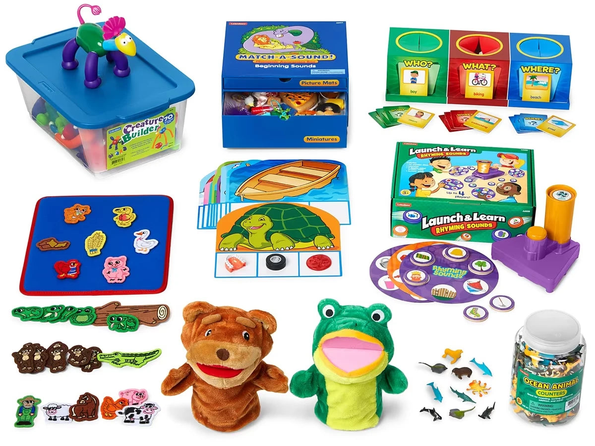 Play to Learn! Oral Language & Phonological Awareness Activities Bundle - US 9521