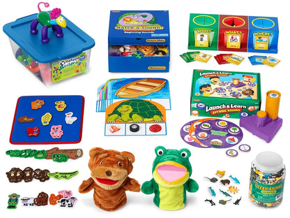 Play to Learn! Oral Language & Phonological Awareness Activities Bundle - US 9521