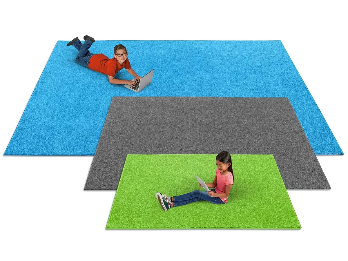 Flex-Space Comfy Rectangular Classroom Carpets - US 2808