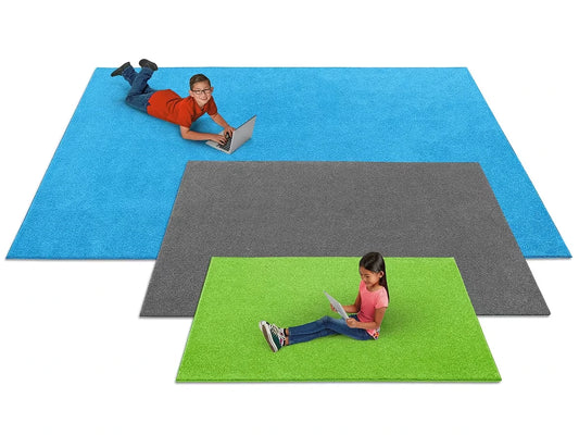 Flex-Space Comfy Rectangular Classroom Carpets - US 2808