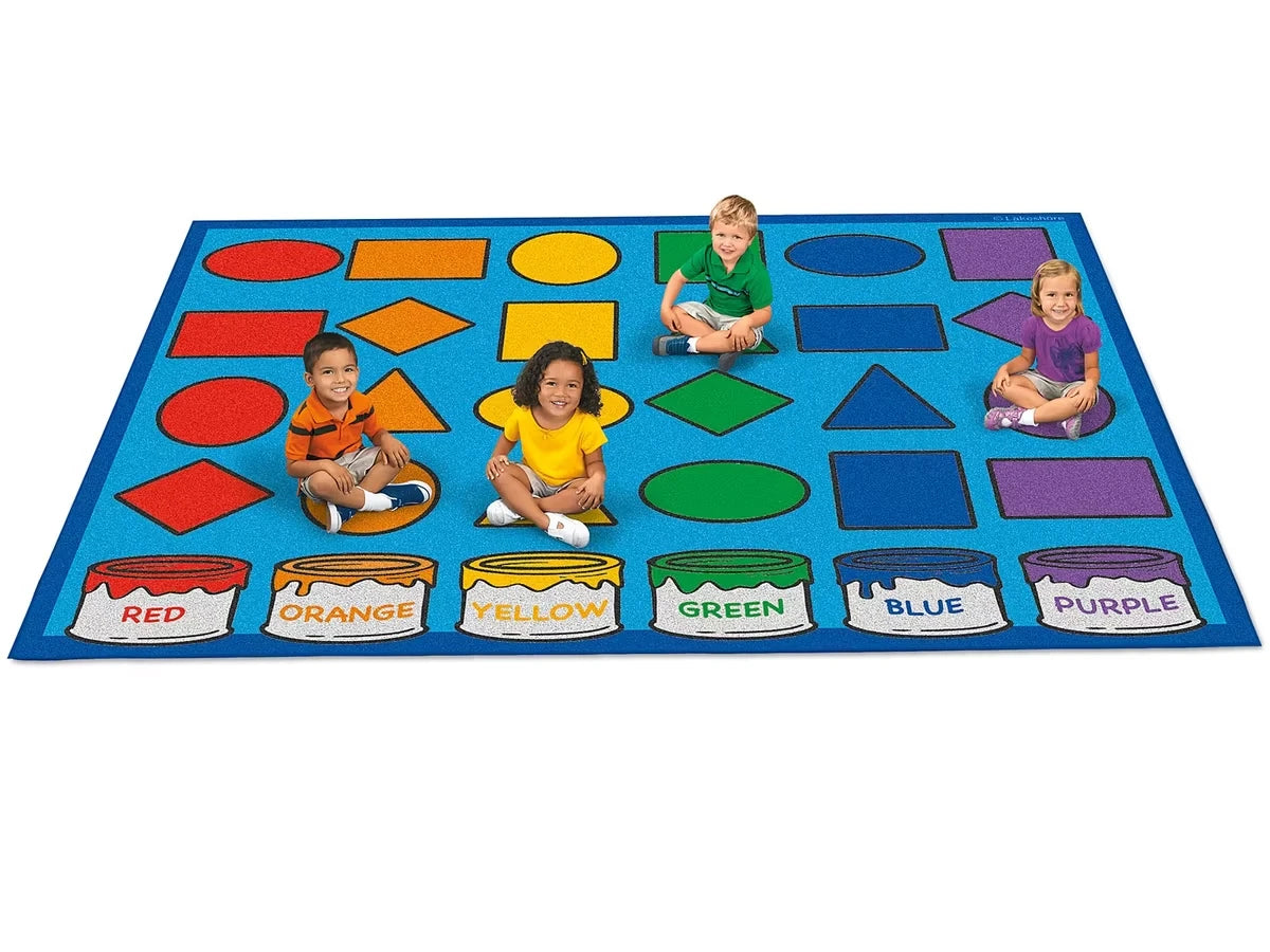Learning Shapes & Colors Activity Carpets - US 3376