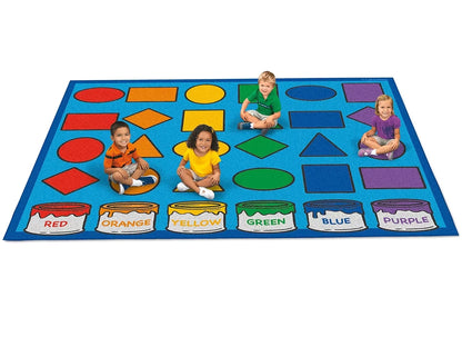 Learning Shapes & Colors Activity Carpets - US 3376