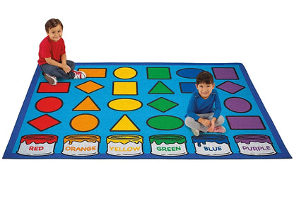 Learning Shapes & Colors Activity Carpets - US 3376