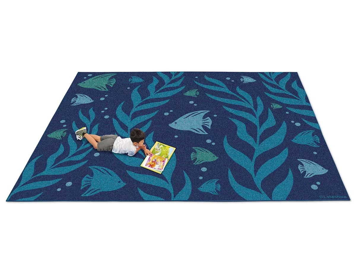 Natural Accents Ocean Classroom Carpets - US 7812