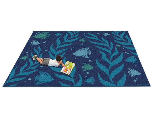 Natural Accents Ocean Classroom Carpets - US 7812