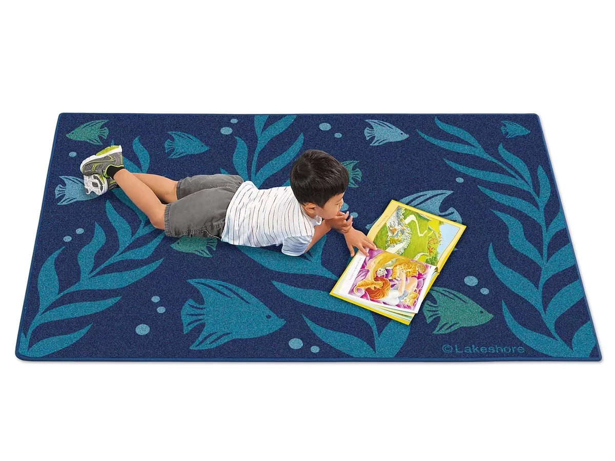 Natural Accents Ocean Classroom Carpets - US 7812