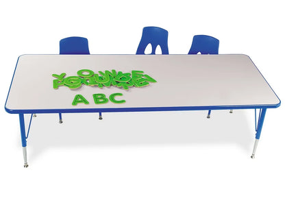 Rainbow Adjustable Rectangular Tables - US 8552