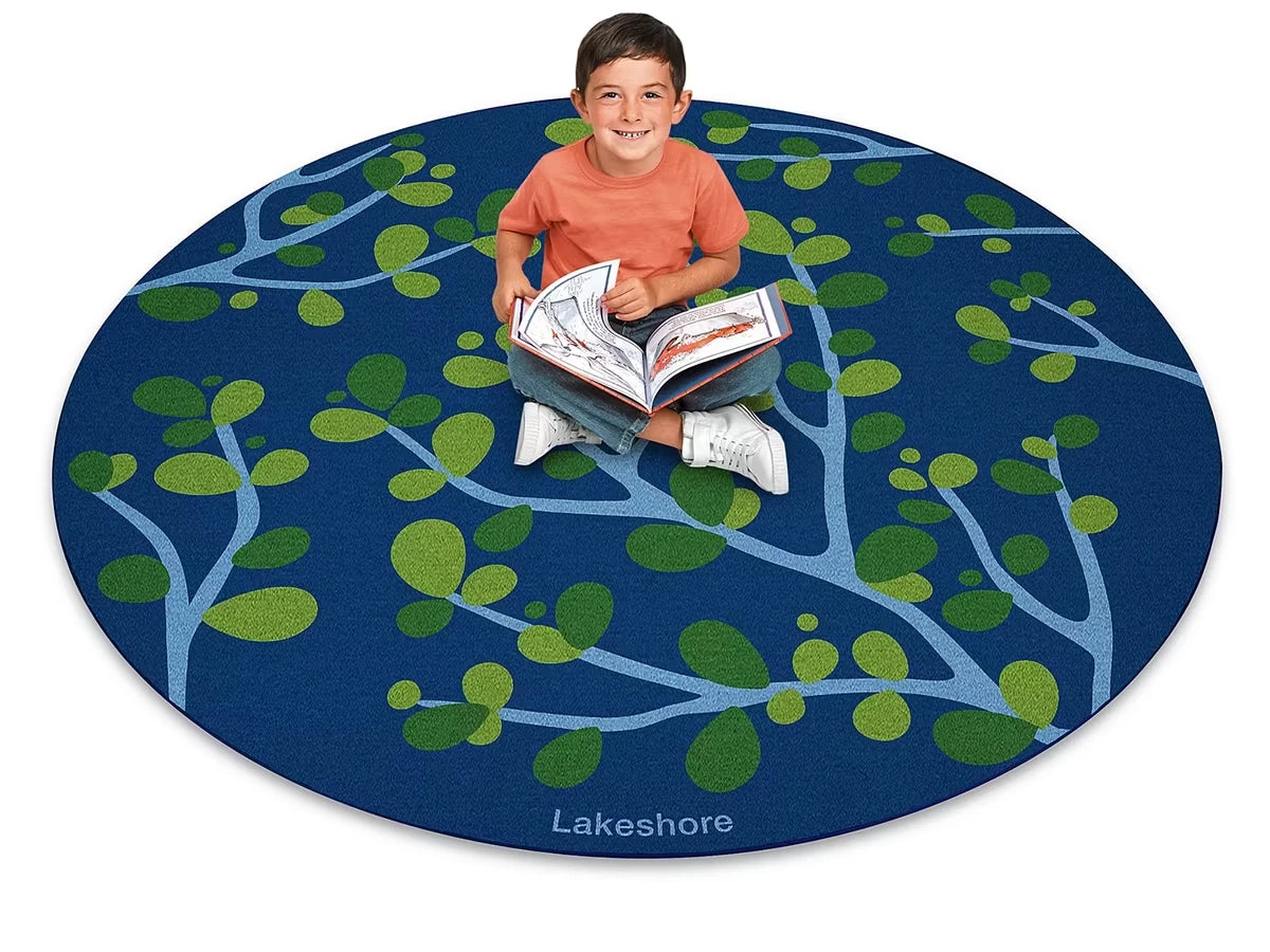 Just Like Home® Branches Round Carpet - US 7624