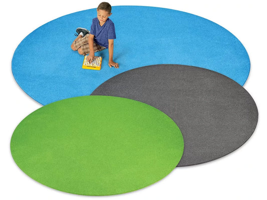 Flex-Space Comfy Round Classroom Carpets - US 3901