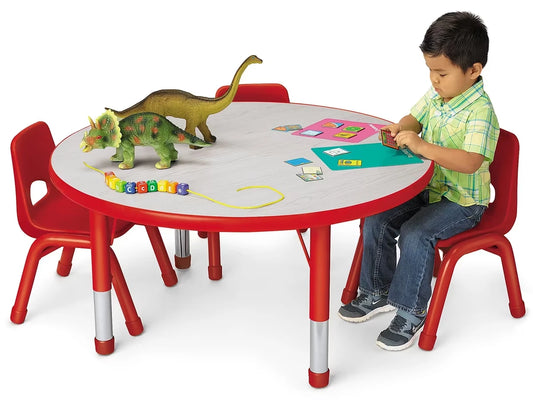 Kids Colors™ Adjustable Round Tables - US 6630