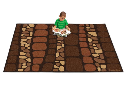 Natural Accents Cobblestone Classroom Carpets - US 2093