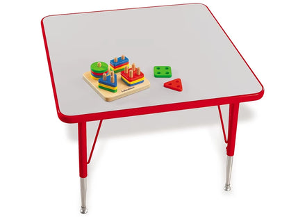 Rainbow Adjustable Square Tables - US 7881